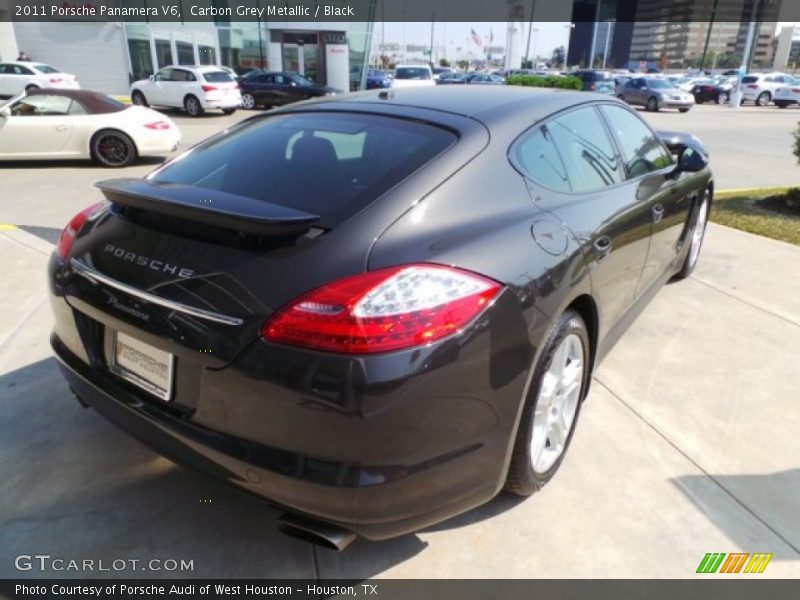 Carbon Grey Metallic / Black 2011 Porsche Panamera V6
