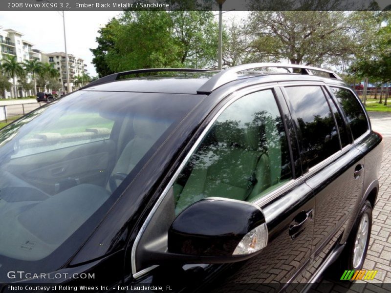 Ember Black Metallic / Sandstone 2008 Volvo XC90 3.2