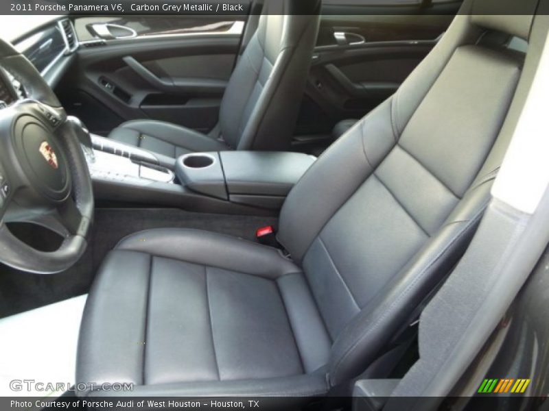 Carbon Grey Metallic / Black 2011 Porsche Panamera V6