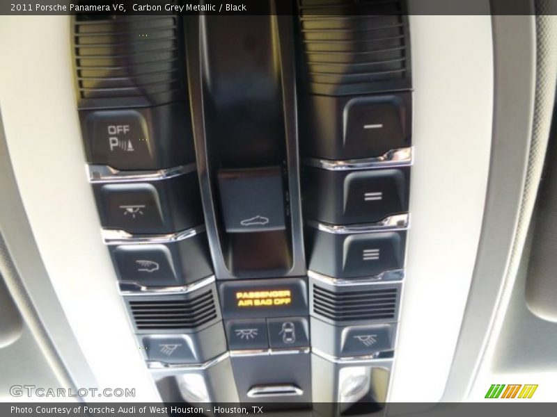 Carbon Grey Metallic / Black 2011 Porsche Panamera V6