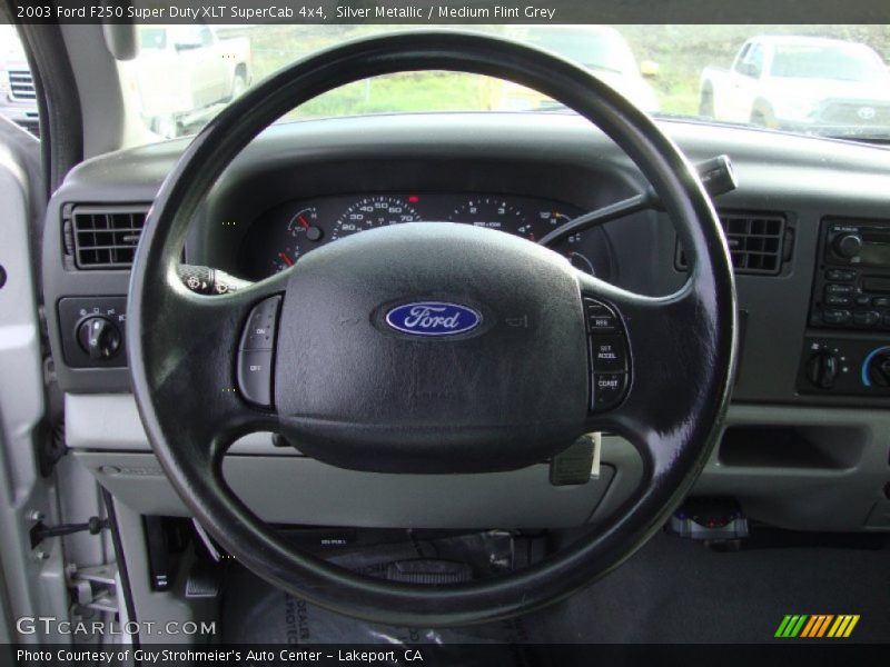 2003 F250 Super Duty XLT SuperCab 4x4 Steering Wheel