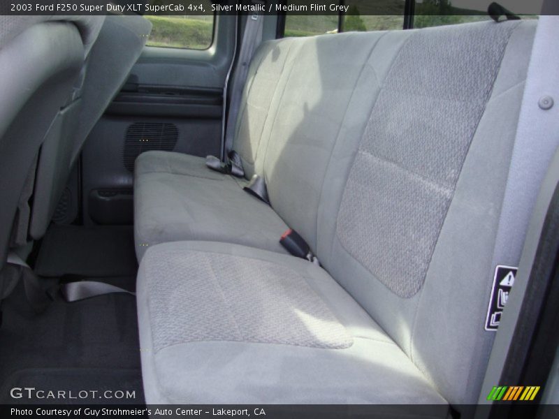 Rear Seat of 2003 F250 Super Duty XLT SuperCab 4x4