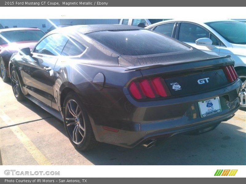Magnetic Metallic / Ebony 2015 Ford Mustang GT Coupe