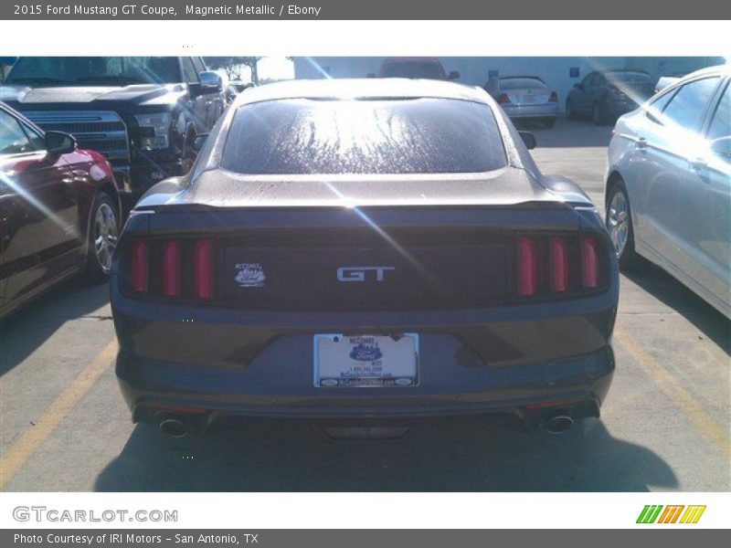 Magnetic Metallic / Ebony 2015 Ford Mustang GT Coupe