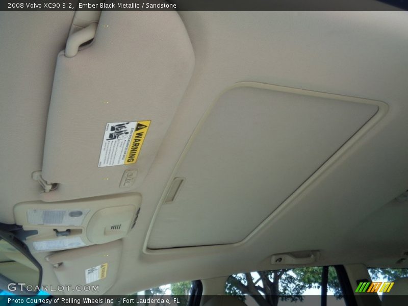 Ember Black Metallic / Sandstone 2008 Volvo XC90 3.2