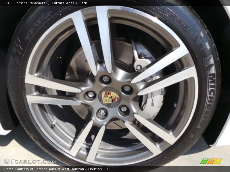 Carrara White / Black 2012 Porsche Panamera S