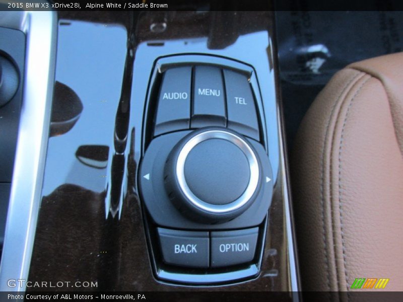 Alpine White / Saddle Brown 2015 BMW X3 xDrive28i
