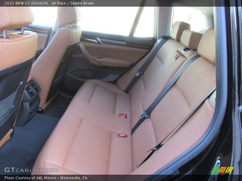 Jet Black / Saddle Brown 2015 BMW X3 xDrive28i