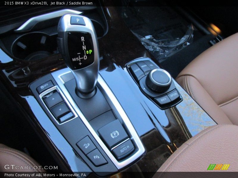 Jet Black / Saddle Brown 2015 BMW X3 xDrive28i