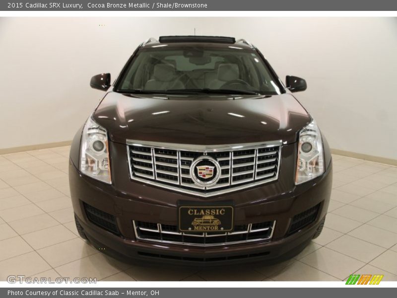 Cocoa Bronze Metallic / Shale/Brownstone 2015 Cadillac SRX Luxury