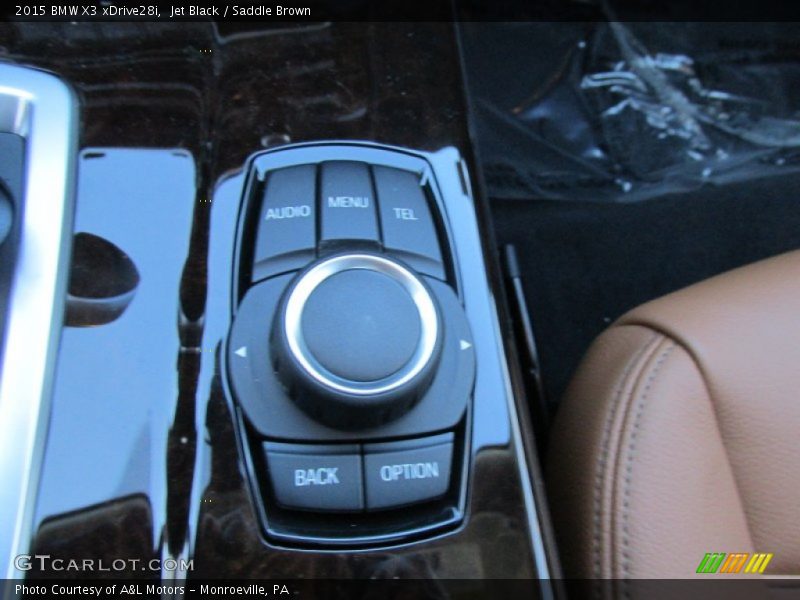 Jet Black / Saddle Brown 2015 BMW X3 xDrive28i