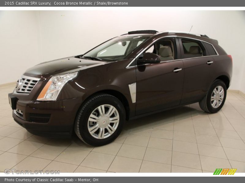 Cocoa Bronze Metallic / Shale/Brownstone 2015 Cadillac SRX Luxury