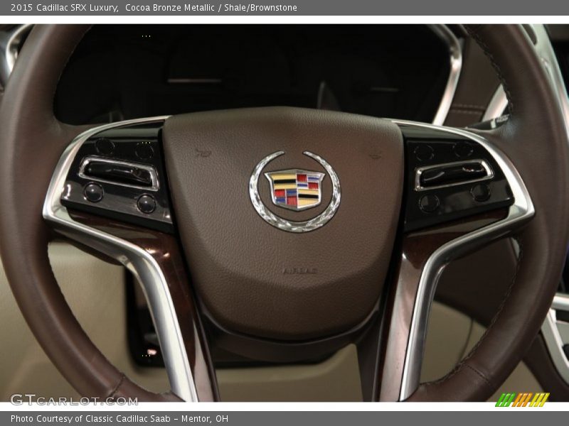 Cocoa Bronze Metallic / Shale/Brownstone 2015 Cadillac SRX Luxury