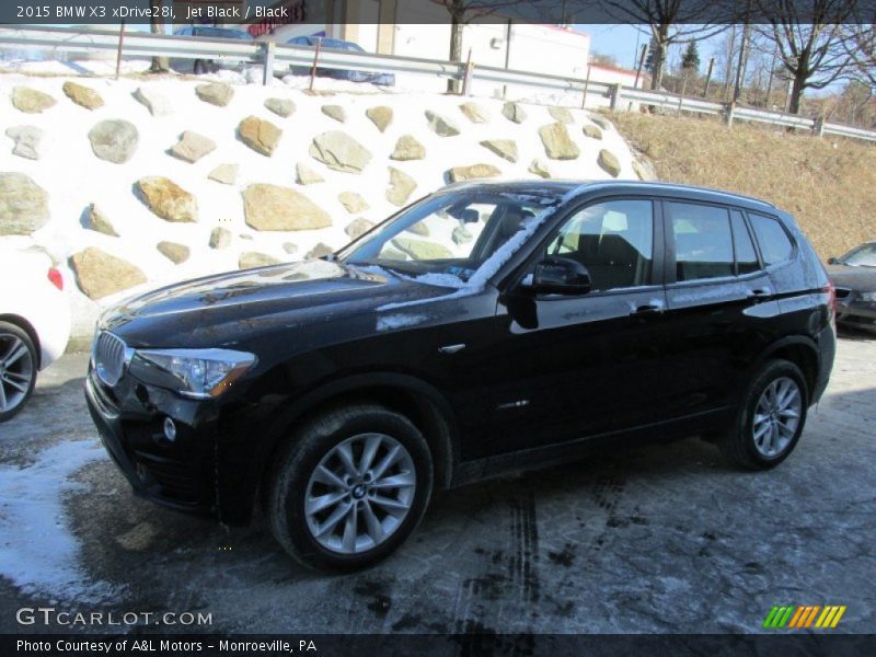Jet Black / Black 2015 BMW X3 xDrive28i