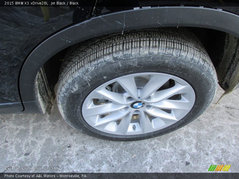 Jet Black / Black 2015 BMW X3 xDrive28i
