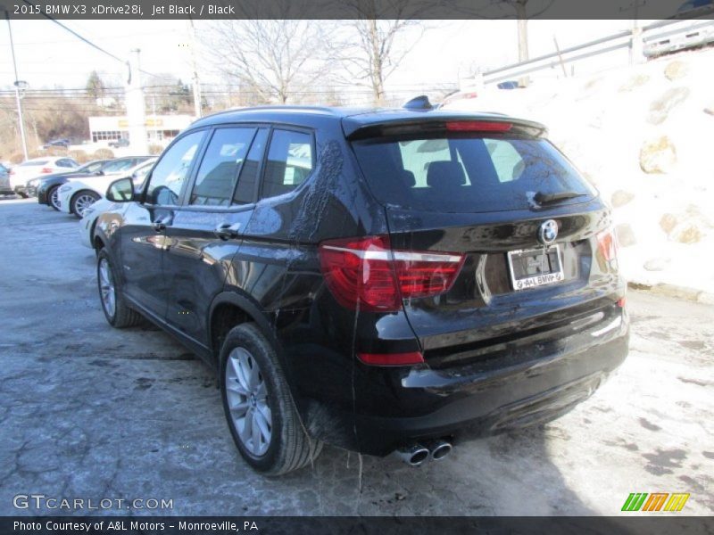 Jet Black / Black 2015 BMW X3 xDrive28i
