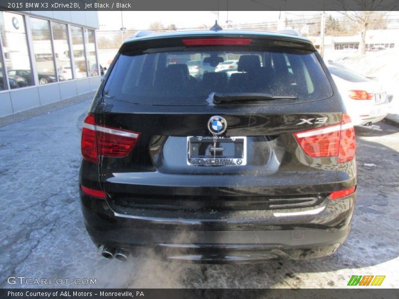 Jet Black / Black 2015 BMW X3 xDrive28i