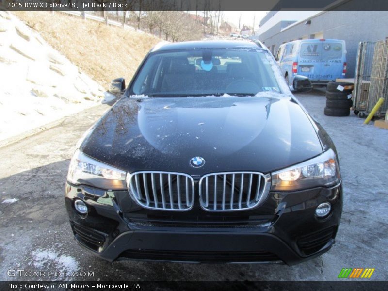 Jet Black / Black 2015 BMW X3 xDrive28i
