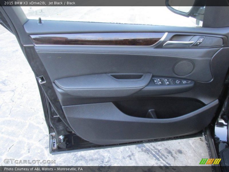 Jet Black / Black 2015 BMW X3 xDrive28i