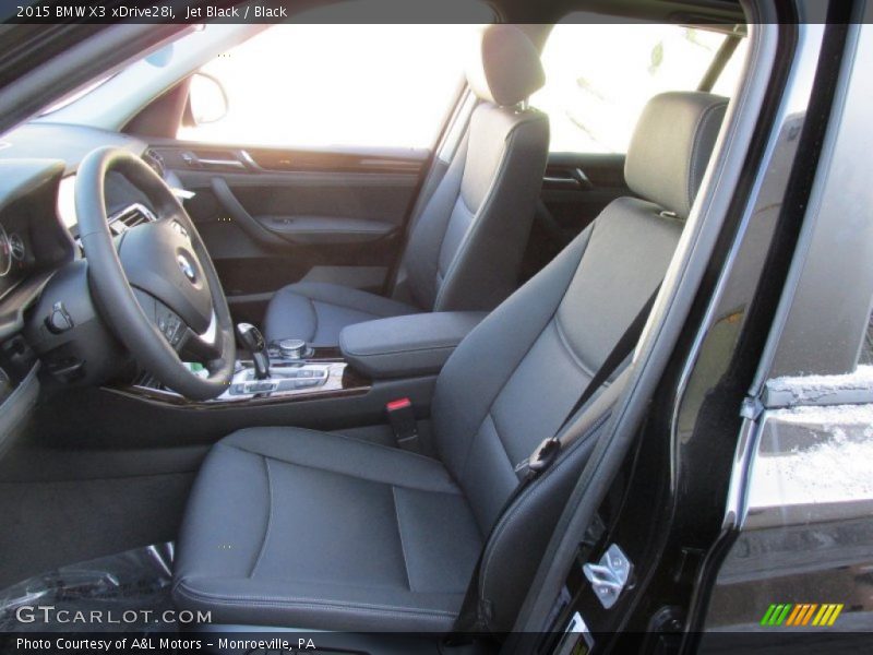 Jet Black / Black 2015 BMW X3 xDrive28i