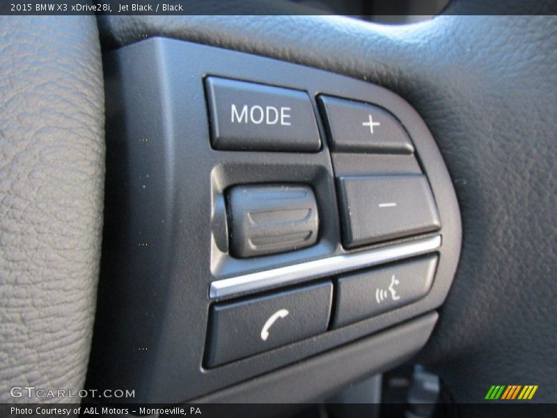 Jet Black / Black 2015 BMW X3 xDrive28i