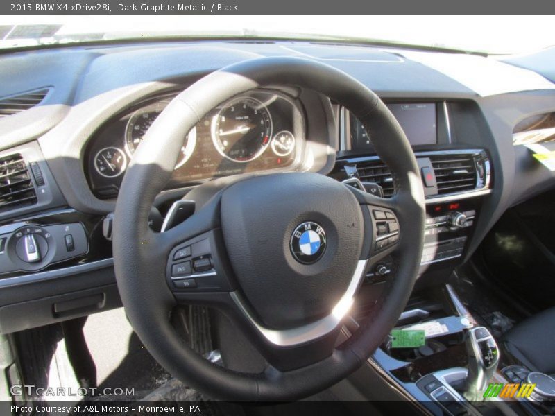 Dark Graphite Metallic / Black 2015 BMW X4 xDrive28i