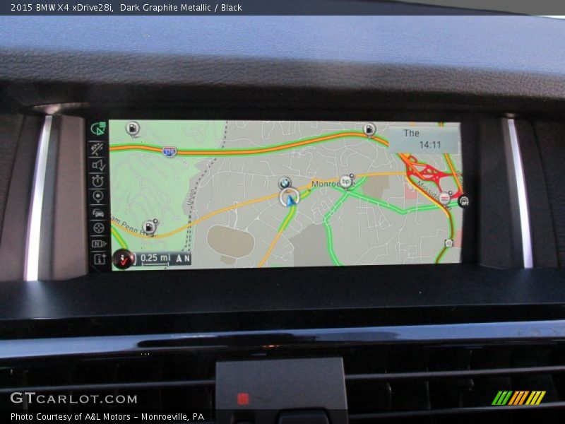 Dark Graphite Metallic / Black 2015 BMW X4 xDrive28i