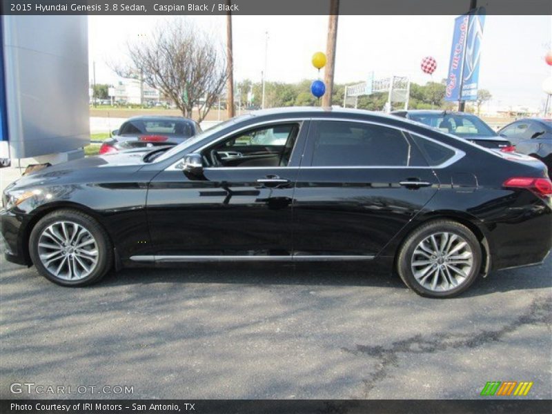 Caspian Black / Black 2015 Hyundai Genesis 3.8 Sedan