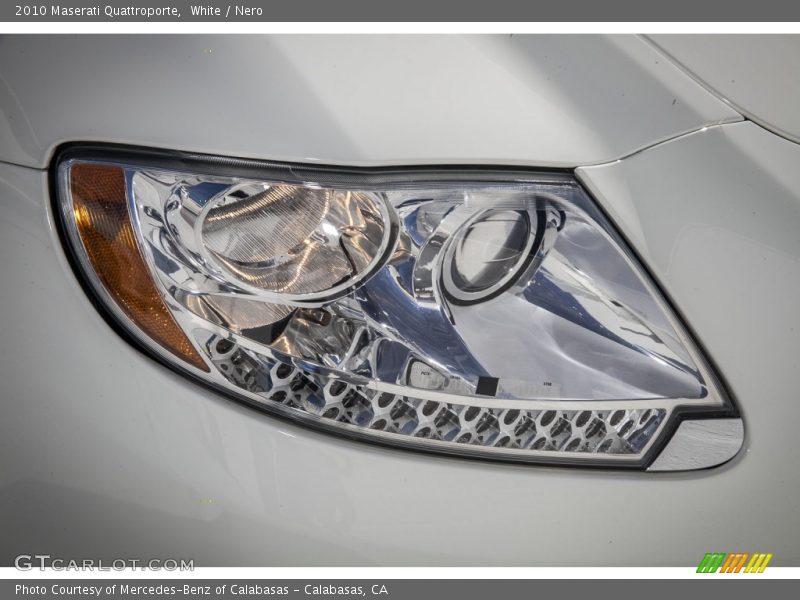 White / Nero 2010 Maserati Quattroporte