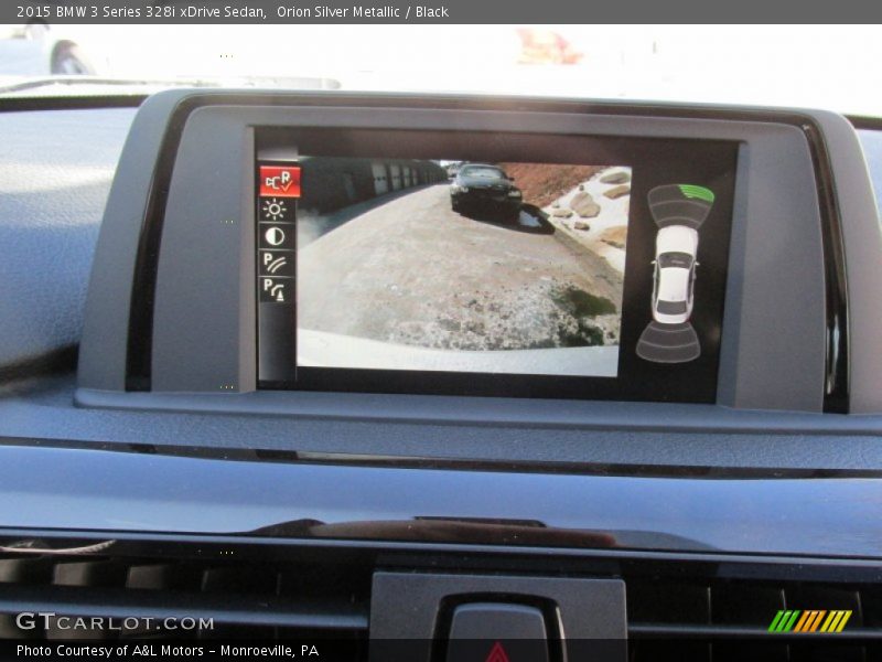 Orion Silver Metallic / Black 2015 BMW 3 Series 328i xDrive Sedan