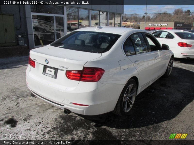 Alpine White / Black 2015 BMW 3 Series 335i xDrive Sedan