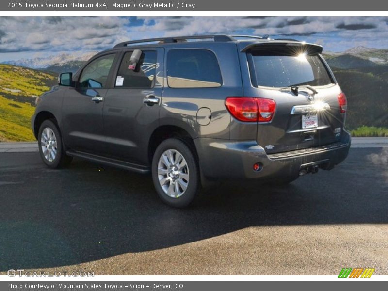 Magnetic Gray Metallic / Gray 2015 Toyota Sequoia Platinum 4x4