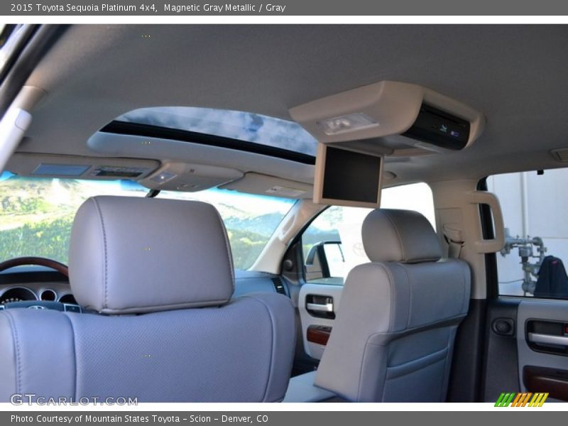 Magnetic Gray Metallic / Gray 2015 Toyota Sequoia Platinum 4x4
