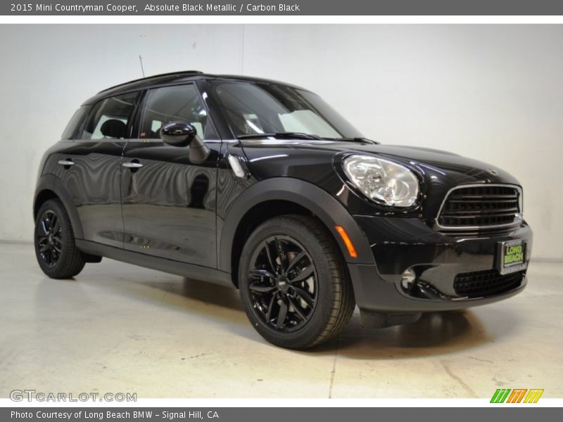 Absolute Black Metallic / Carbon Black 2015 Mini Countryman Cooper