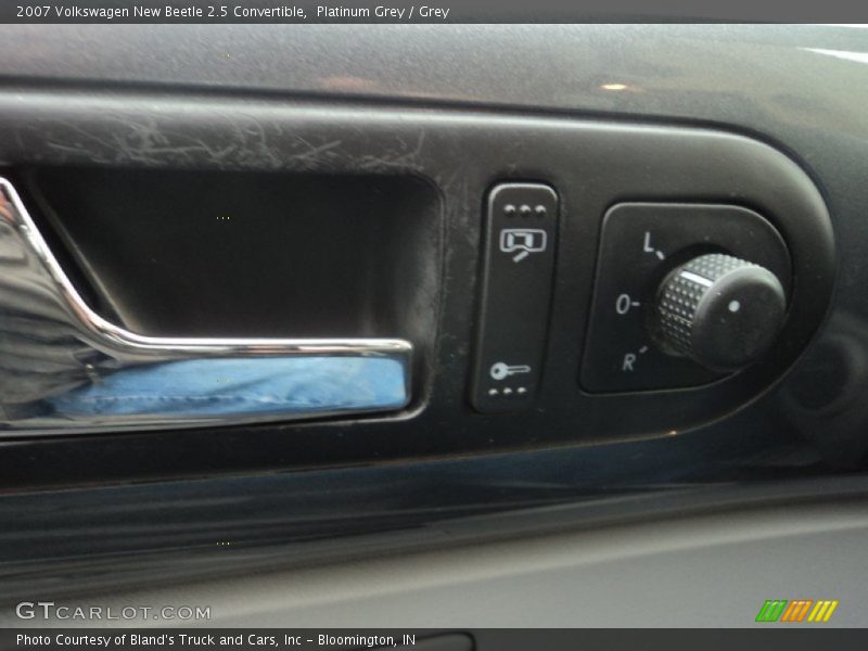 Platinum Grey / Grey 2007 Volkswagen New Beetle 2.5 Convertible