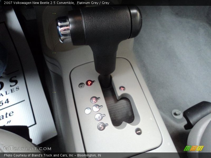 Platinum Grey / Grey 2007 Volkswagen New Beetle 2.5 Convertible