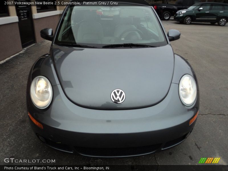 Platinum Grey / Grey 2007 Volkswagen New Beetle 2.5 Convertible