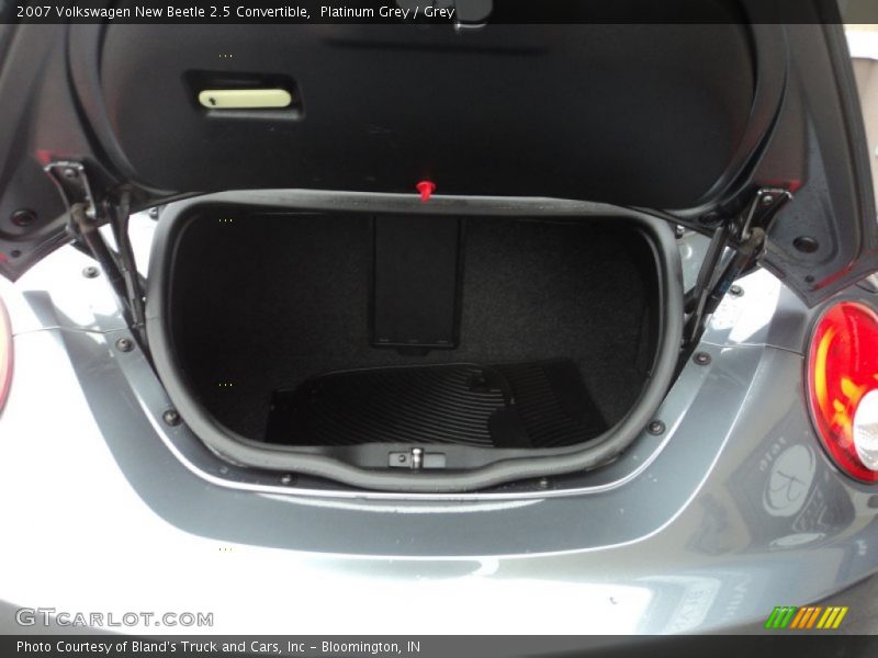 Platinum Grey / Grey 2007 Volkswagen New Beetle 2.5 Convertible
