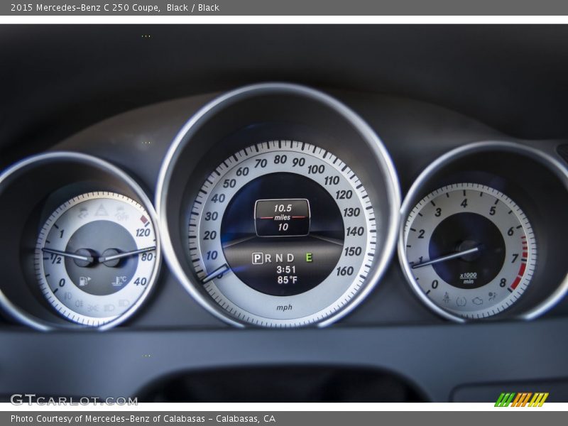 Black / Black 2015 Mercedes-Benz C 250 Coupe