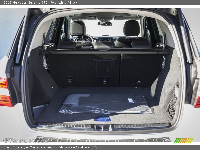 Polar White / Black 2015 Mercedes-Benz ML 350