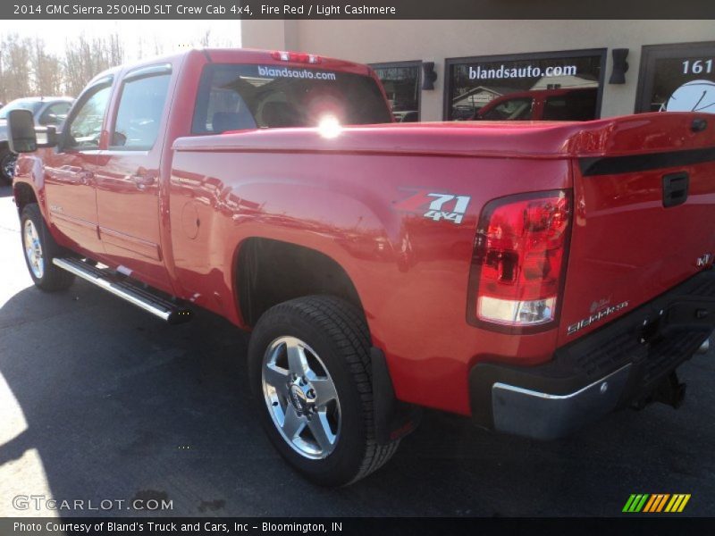 Fire Red / Light Cashmere 2014 GMC Sierra 2500HD SLT Crew Cab 4x4