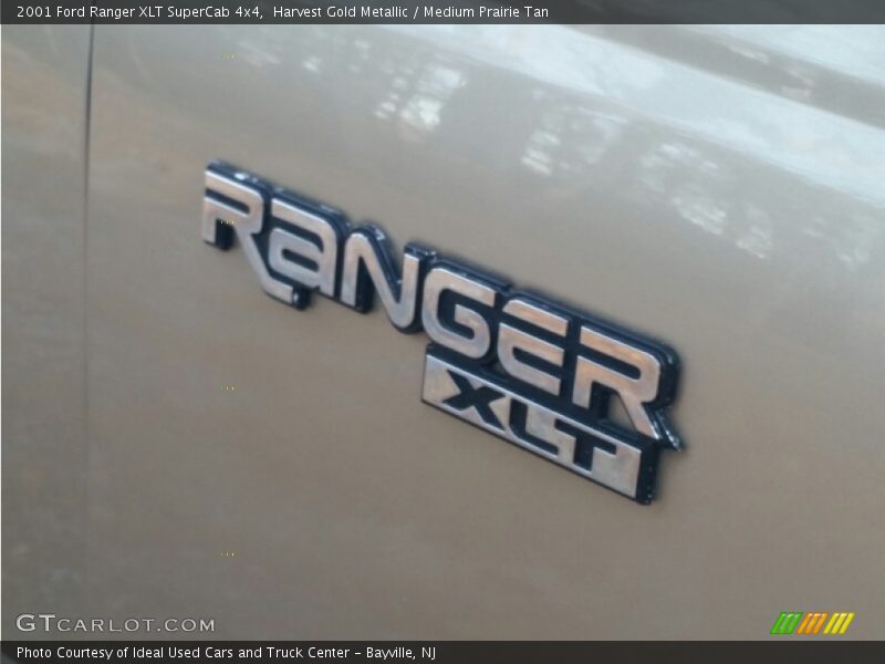 Harvest Gold Metallic / Medium Prairie Tan 2001 Ford Ranger XLT SuperCab 4x4