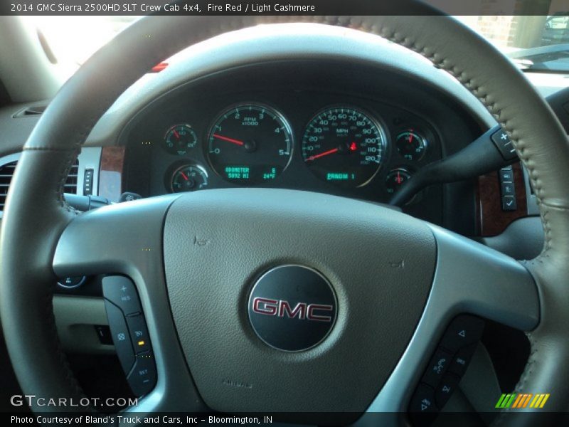 Fire Red / Light Cashmere 2014 GMC Sierra 2500HD SLT Crew Cab 4x4