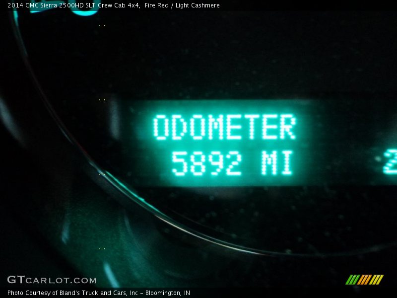 Fire Red / Light Cashmere 2014 GMC Sierra 2500HD SLT Crew Cab 4x4