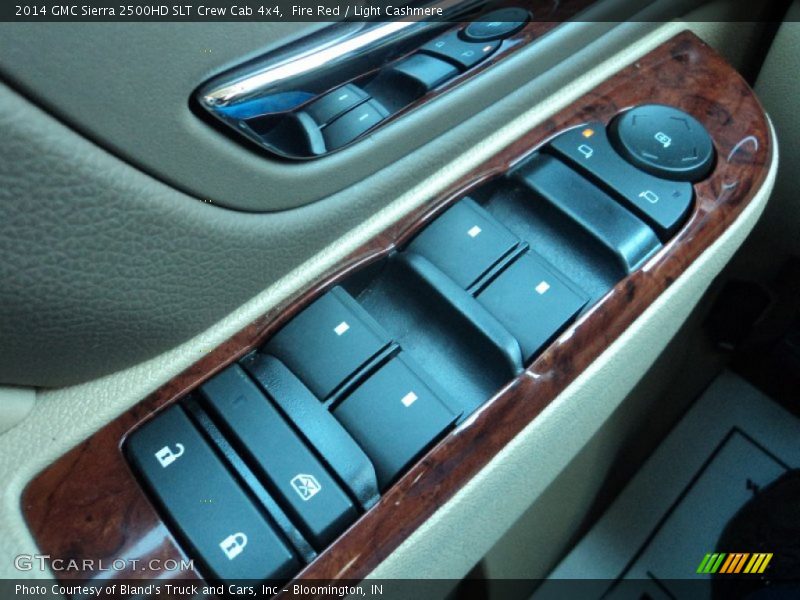 Fire Red / Light Cashmere 2014 GMC Sierra 2500HD SLT Crew Cab 4x4