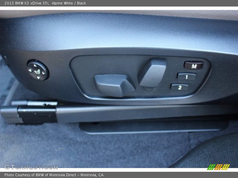 Alpine White / Black 2013 BMW X3 xDrive 35i