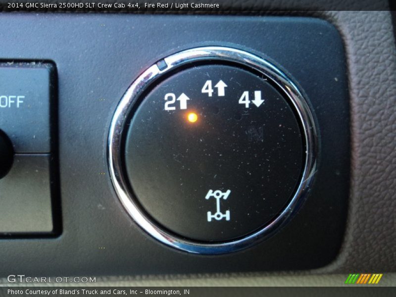 Fire Red / Light Cashmere 2014 GMC Sierra 2500HD SLT Crew Cab 4x4
