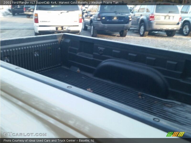 Harvest Gold Metallic / Medium Prairie Tan 2001 Ford Ranger XLT SuperCab 4x4