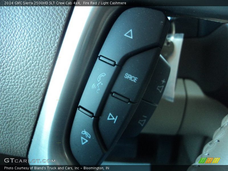 Fire Red / Light Cashmere 2014 GMC Sierra 2500HD SLT Crew Cab 4x4