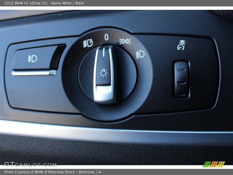 Alpine White / Black 2013 BMW X3 xDrive 35i